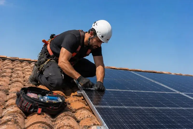 Maintenance et monitoring de panneaux solaires à Bressuire